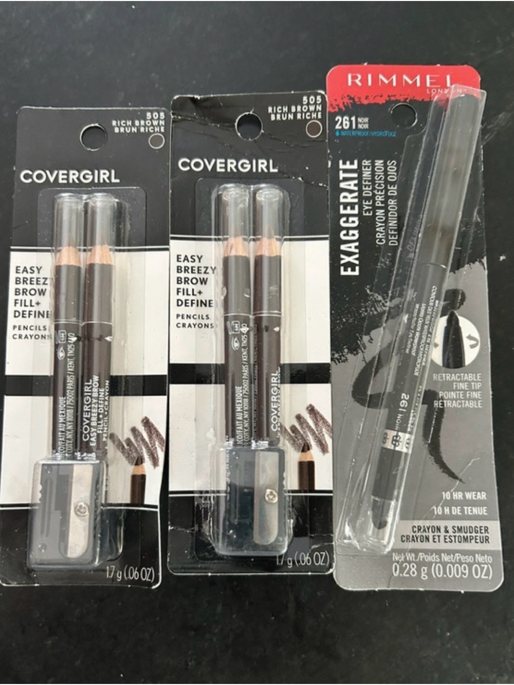 COVERGIRL Easy Breezy Brow Fill + Define Duo — Rich Brown